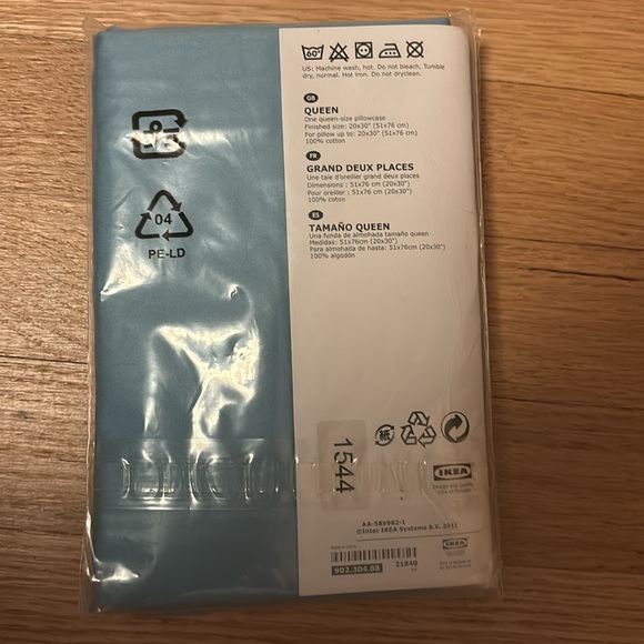 IKEA pillow case new Queen 20x30” - Picture 2 of 2